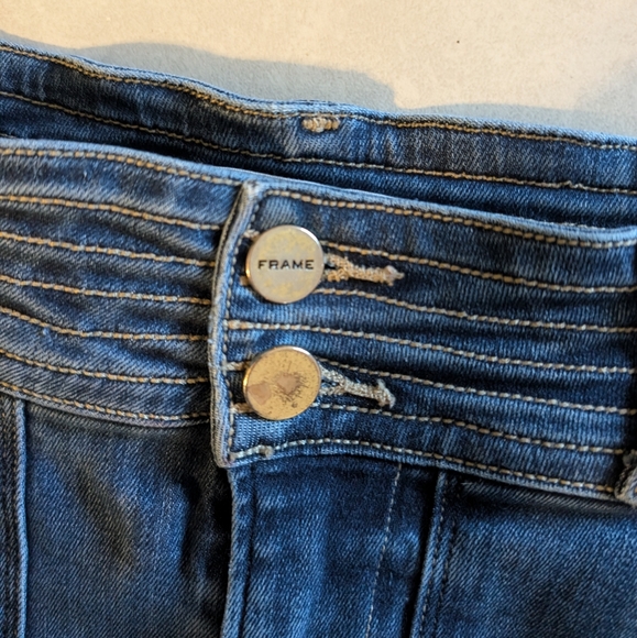 Frame Denim Jeans Le High Skinny Crop Jeans Size 27 - Picture 7 of 9